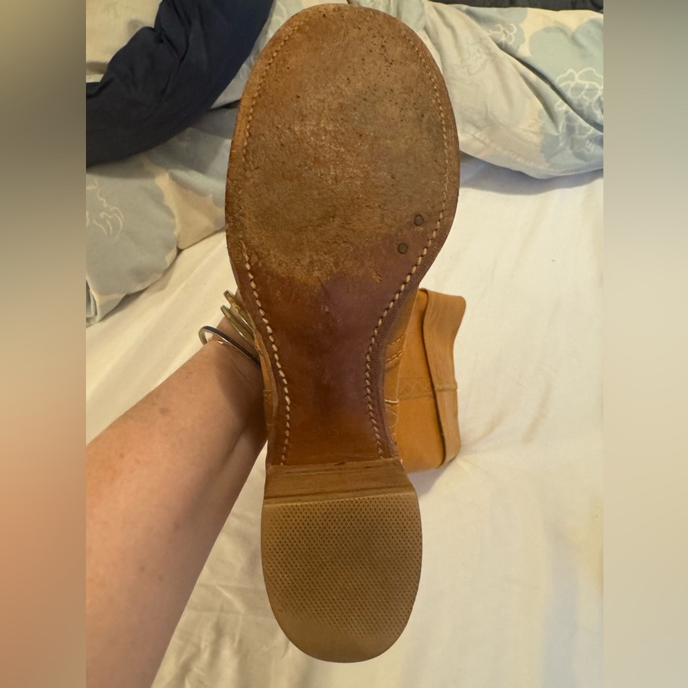 Vintage Frye 70s Campus Boot, Foldover Style - Picture 9 of 16